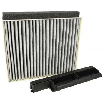 Filtro de carbón activado vhbw reemplazo para Siemens LZ10DXA00 para campana extractora + marco de sujeción