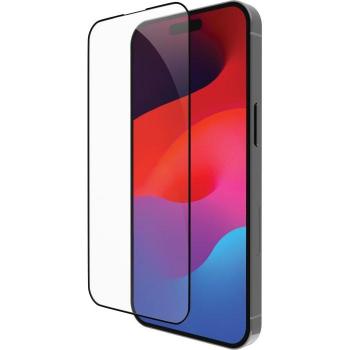 Protector de Pantalla Eco-Shield DBRAMANTE 1928 para iPhone 15 Pro con Bisel Negro