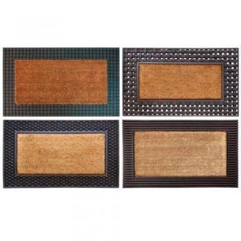 FELPUDO GOMA+COCO RECTO MAXIMAT 45X75 55522