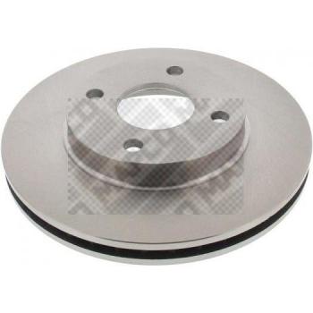 Disco de freno MAPCO 15765, tipo de producto: disco de freno, características: fabricado con materiales de alta calidad, diseño optimizado para una mejor disipación del calor, compatible con diversos modelos de vehículos, proporciona un