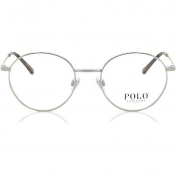 Polo Ralph Lauren PH1217 9423 Men's Eyeglasses Silver Size 50 (Frame Only) - Blue Light Block Available