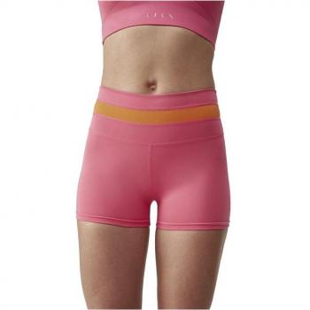 Mallas Cortas Born Living Yoga Iris Power Pink - Mallas cortas para mujer, color rosa, de la marca Born Living Yoga, diseño Iris, ideales para yoga y actividades deportivas