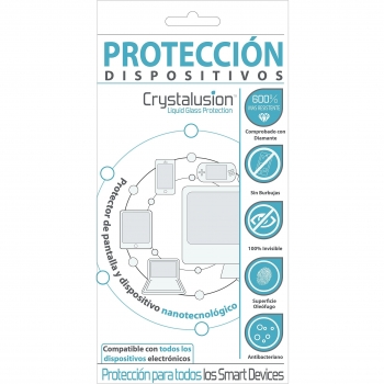 Crystalusion - Protector Pantalla Universal Cristal Liquido