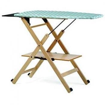 Foppapedretti Assai Tabla de Planchar, Natural, Dimensiones abiertas: H 85/88/91 | P 50 | L 123 cm