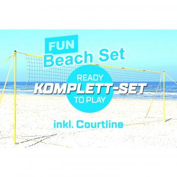 Diversión de la playa conjunto - completo de voleibol de playa-central eléctrica