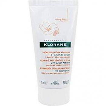 Klorane Soothing Hair Removal Cream with Sweet Almond 75 ml