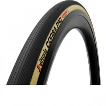 Neumático Vittoria Corsa Pro 700x28C TLR G2 Negro/Marrón