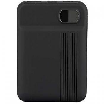 Power Bank Portátil 10000mAh V-TAC VT-3504 con 2 Salidas USB de 2,1A - Color Negro