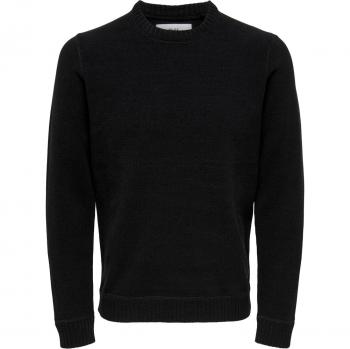 Only & Sons Ese Life Knit Sweater with Cuff Details