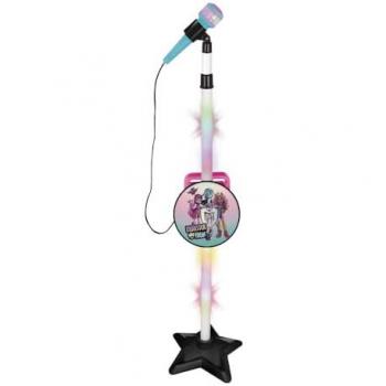 Micrófono de juguete Monster High De pie MP3 con amplificador y conexión MP3
