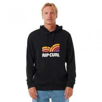 Rip Curl Sudadera con Capucha Surf Revival Capture Hombre Negro (M)