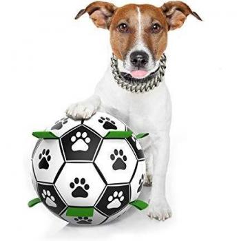 Pelota de Juguete para Perros,Seguro y Amigable com el Medio Ambiente,Juguete Interactivo Resistente al Agua y Desgastes,Juguete para Perros pequeños y medianos Pelota de Entrenamiento interactiva