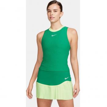 Camiseta de tirantes NikeCourt Slam para mujer Dri-FIT Verde - Talla S