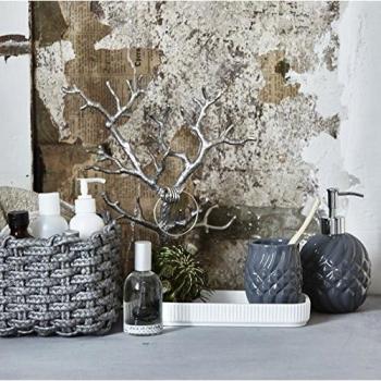 Lene Bjerre Tressa plata acabado Árbol de Coral soporte para joyas 30 cm x 33 cm