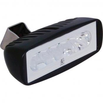 LUMITEC 101217 CAPRERA2 - LED FLOODLIGHT - BLACK FINISH - 2-COLOR WHITE/BLUE DIMMING