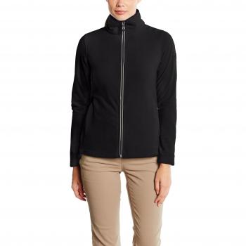 CMP Chaqueta de forro polar, mujer, Fleece Negro, small