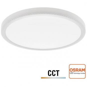 Plafón Led Moon Kramfor 22w Ø300mm CCT Regulable Blanco 3000-4000-6000K