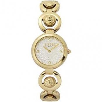 Versus Versace Reloj Analógico para Mujer de Cuarzo con Correa en Acero Inoxidable VSPHL0220