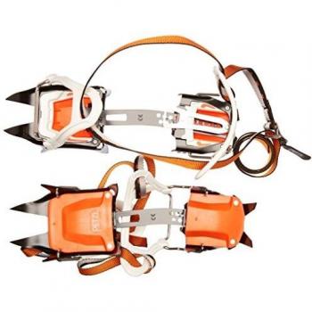 PETZL Irvis Flexlock Crampones, Unisex, Naranja, 36-45