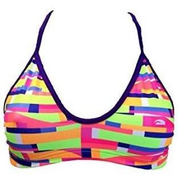 Top de Bikini Turbo Colorwaves Multicolor Mujer