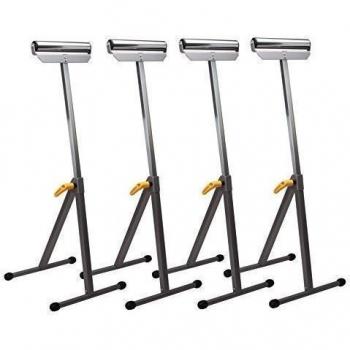 4 x Roll caballete X0700T - Caballete de apoyo hifls - Caballete caballete de trabajo 60 kg