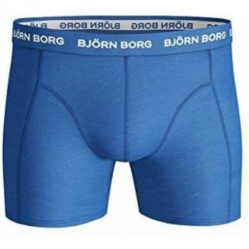 Bjorn Borg Mens Noos Solids 3 Pack Boxer Briefs - Skydiver - XL