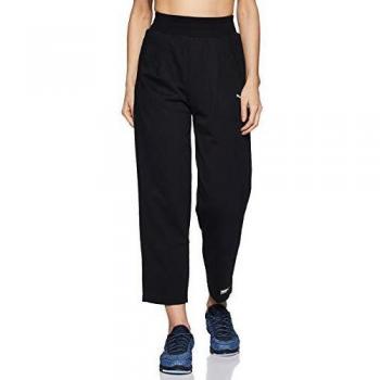 Puma Fusion Pants Pantalones, Mujer, Cotton Black, S