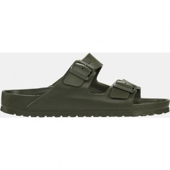 Birkenstock Arizona Eva Khaki Two Bar Mules Sandals for Men, Size 12 US / EU 45, Color: Green