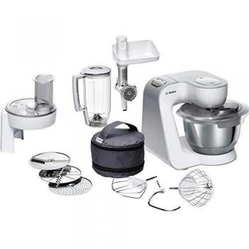 Robot de cocina Bosch MUM58231 - 1000W - 3,9L - Blanco/Silver