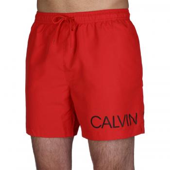 Calvin Klein Underwear Medium Drawstring-Side Bañador Flame Scarlet