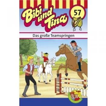Bibi und Tina, Folge 57: Das große Teamspringen [Musikkassette] [Casete]