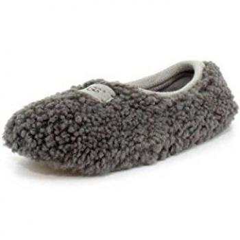 UGG Female Birche Slipper, Grey, 3