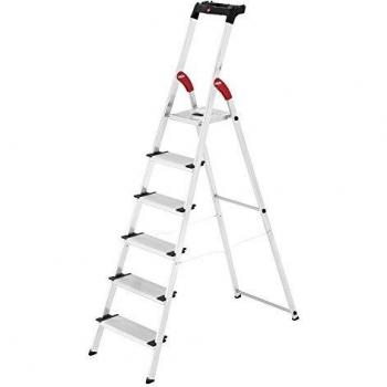 Hailo xxl easyclix - Escalera domestica xxl 6 peldaños 190cm aluminio
