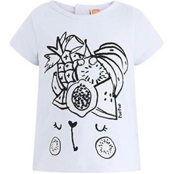Tuc Tuc Camiseta Punto FOTOSENSIBLE NIÑA Fruit Festival, Blanco