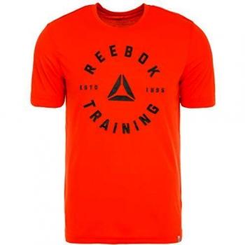 Reebok GS Training Speedwick tee Camiseta, Hombre, canred, S