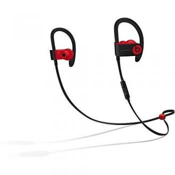 Apple Powerbeats3 Gancho de Oreja, Dentro de oído Binaural Inalámbrico Negro, Rojo - Auriculares