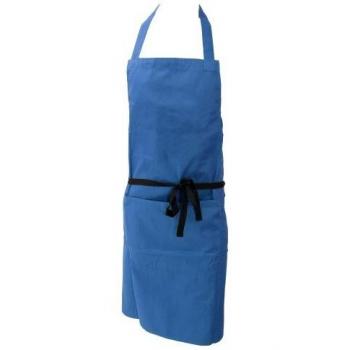 Dennys LadiesWomens Polycotton Bib Workwear Apron With Pocket