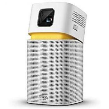 BenQ GV1 Wireless Mini Portable Projector, Google Cast & AirPlay, Bluetooth Speaker, Wi-Fi