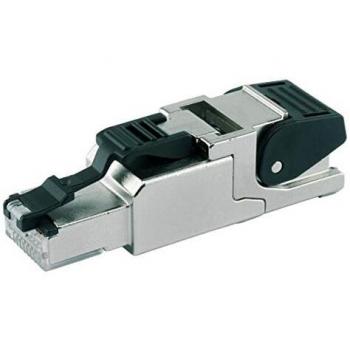 Conector RJ45 MFP8 Cat.6A T568B, campo de ensamblaje, AWG22-27