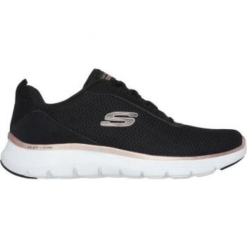 Zapatillas Skechers Flex Appeal Mujer Negro