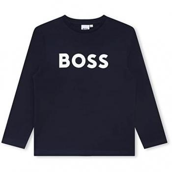 Camiseta de Manga Larga Boss J25p25 MARINE 849