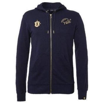Pele Sports Hoody Zip - Sudadera, color azul, talla S