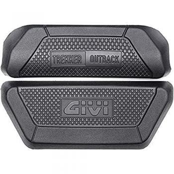Givi E172 Caso Trasero de Poliuretano Para Motocicleta, 58L Capacidad, Negro