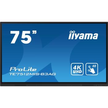 iiyama Panel-PC de 31.5 con Pantalla Táctil PCAP, Android 14, PoE y Digital Signage