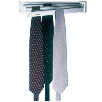 Leifheit PORTACORBATAS SNOBY 2000 Limp 1045310, Aluminio, Multicolor, Único