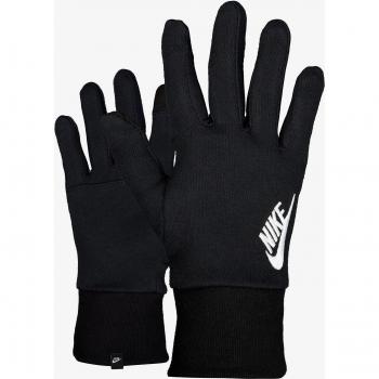 Guantes Nike Tech Grip Club Fleece 2.0 negros y blancos - Tamaño S