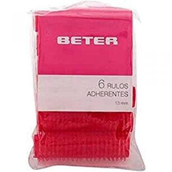 Rulos adherentes 13 mm 6 uds
