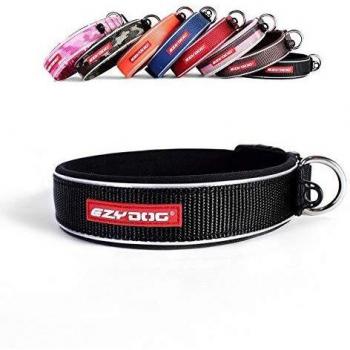 EzyDog Neo Collar para Perro, Negro, Mediano