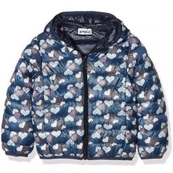 BIMBUS Giubbotto Superlight CT, Abrigo Impermeable Para Niñas, Blu 15, 6A