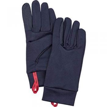 Guantes Unisex Hestra Touch Point Dry Wool 5 Dedos Azul Talla 6
